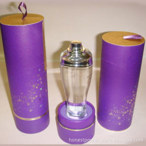 Perfume Boxes, Made of Paper Tube, Customized Sizes and Designs Accepted